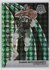 2023-24 Panini Mosaic Elevate Green Mosaic Prizm Giannis Antetokounmpo #12 00jz
