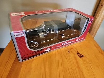 Anson Classic Vintage 1947 Cadillac Series 62. 1/18 Scale Die Cast New Black