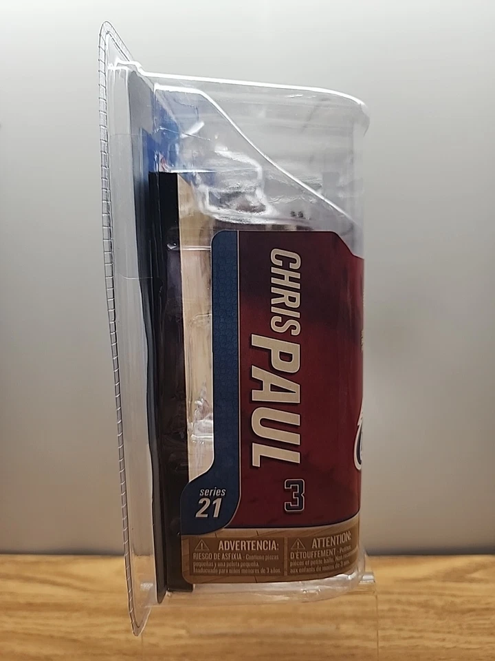 FIGURA DE ACCIÓN LOS ANGELES CLIPPERS CHRIS PAUL #3 NBA BALONCESTO SERIE 21  Foto 4 de 4