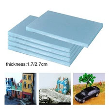 5 Pieces Polyurethane Foam Sheet Insert Arts and Crafts DIY Foam Slab Sheets for