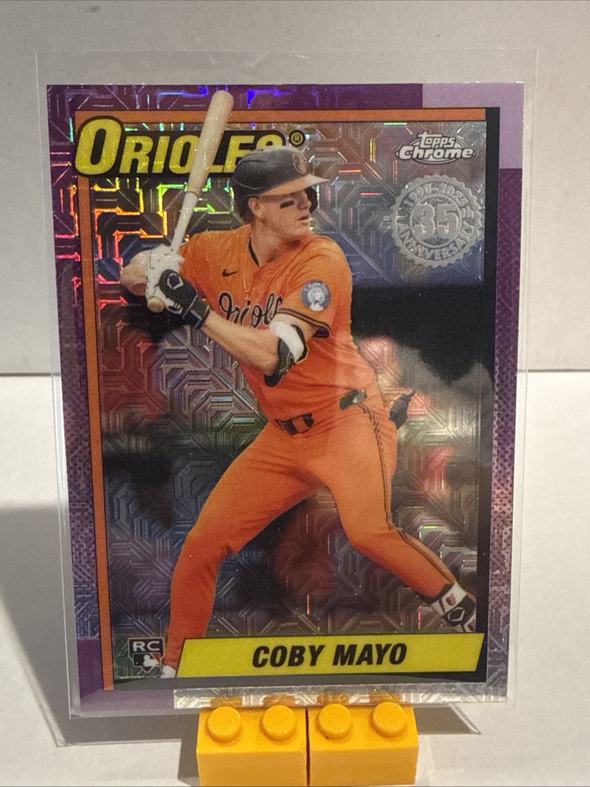 2025 Topps Update Series - 1990 Topps Chrome Silver Pack Coby Mayo #U90C-51 (AU,