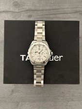 41mm Tag Heuer Aquaracer Alarm WAY111Z White / Cream Dial