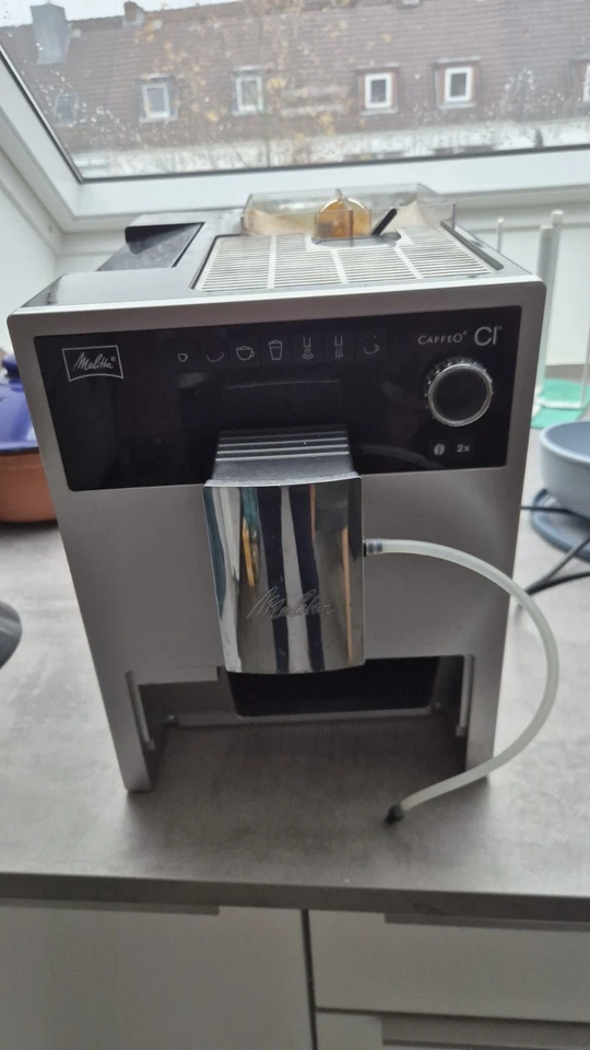 Melitta Caffeo CI E970-101 Kaffeevollautomat, Silber, Funktioniert Gut - Bild 2 von 4