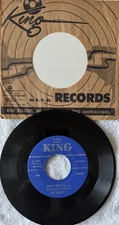 BILL DOGGETT, HONKY TONK, Parts 1 & 2, Funk, Soul, Blues, 7" 45, OG on KING VG+