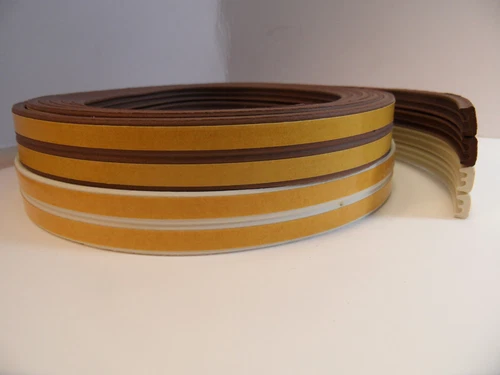 Exitex E Strip Draught Seal 5mtr Seals Gaps 2-4mm Fit all Windows and Doors EPDM