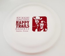Vintage Happy Trails Resorts Frisbee Disc Roy Rogers  Dale Evans USA