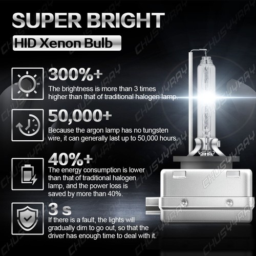 For Lincoln Navigator 2007-2017 -Xenon HID Headlight HI/LO & LED Fog Light Bulbs - Picture 9 of 12
