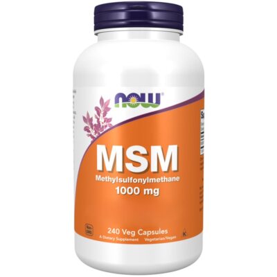 Now Foods, MSM, 1000mg, 240 Veg. Kapseln - Blitzversand