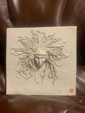 HANDCRAFTED ARTIST HARVEY BRAY NEW ZEALAND POTTERY WALL ART