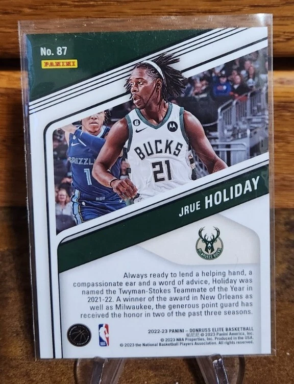2022-23 Panini Donruss Elite #87 Jrue Holiday Pink Fotl /17 | eBay