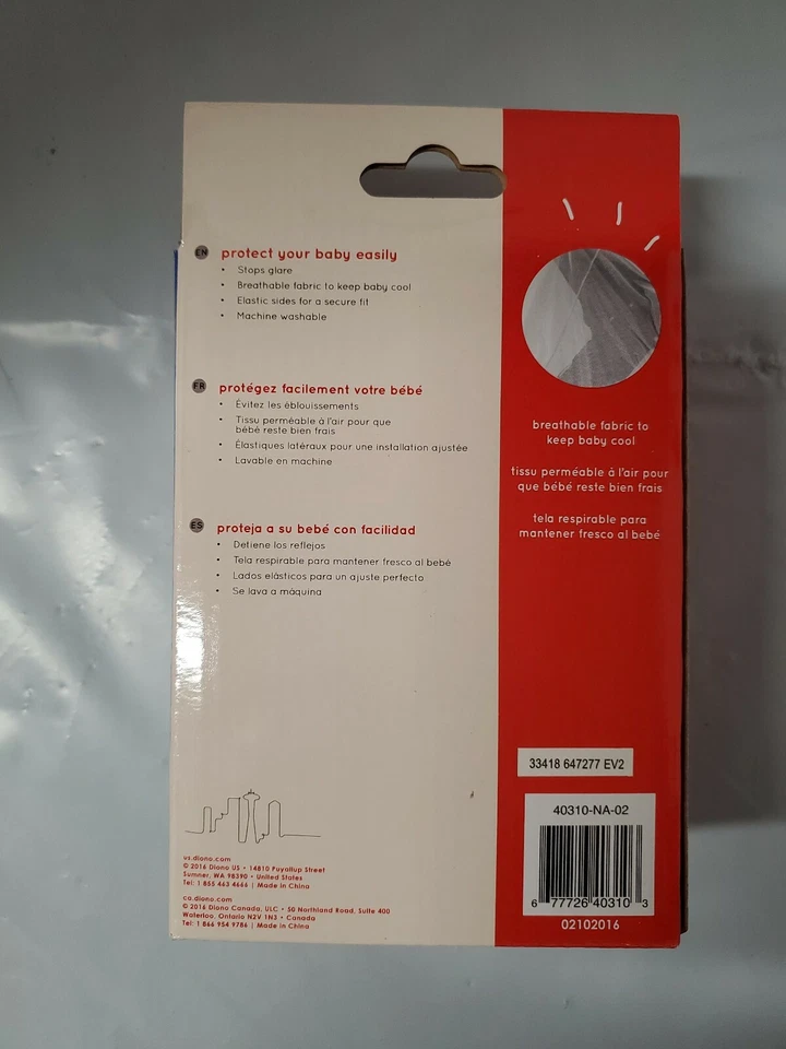 Red solar cubierta Diono Foto 4 de 4