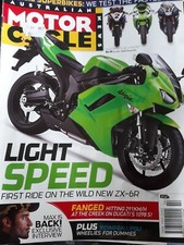 MOTOR CYCLE Motorbike Magazine Jan 2007 Vol56 No14 * LIGHT SPEED * #MB01