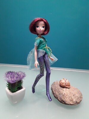 ''WINX Club'', Bloomix Fairy Tecna Puppe, ''Preziosi Games'' 2014, Höhe 29 cm