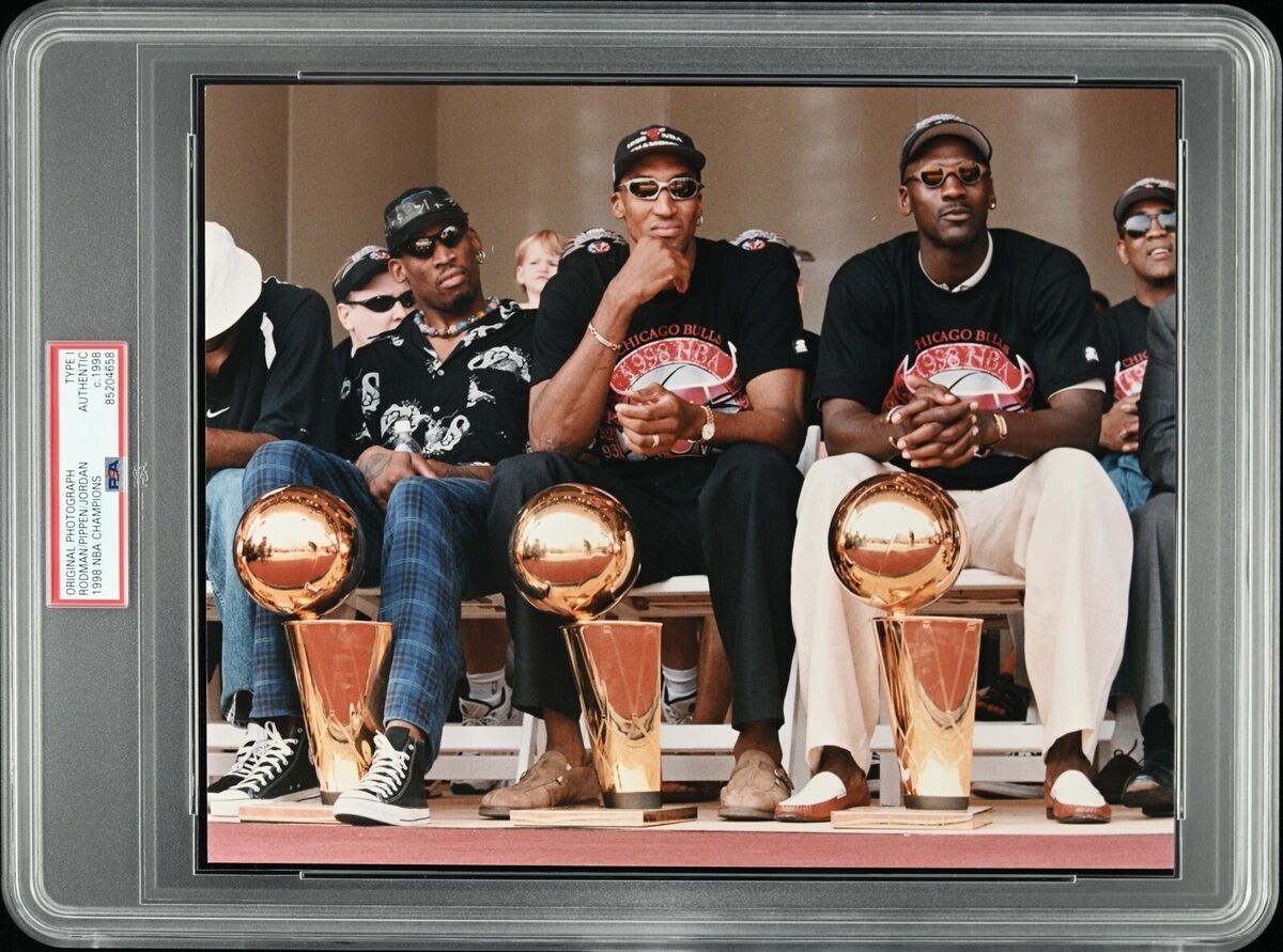 Dennis Rodman ロッドマン 写真集　ジョーダン　ピッペン　レア ロッドマン、マイケル・ジョーダン、スコッティ・ピッペンの身も