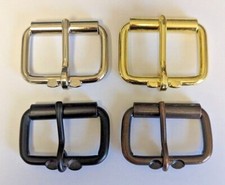1-3/4" Replacement Belt Buckle Nickel Plated Matte Black Gold Bronze Steel 1.75"