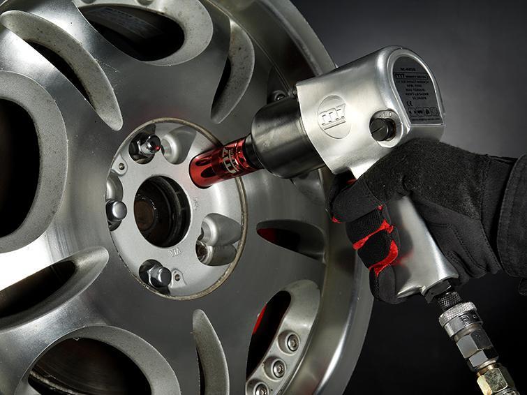 M7 1/2" Drive 300 Ft Lb Twin Hammer Type Pistol Grip Air Impact Wrench NC-4258