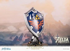 The Legend of Zelda - Hylian Shield 12" PVC Painted Statue by First 4 Figures