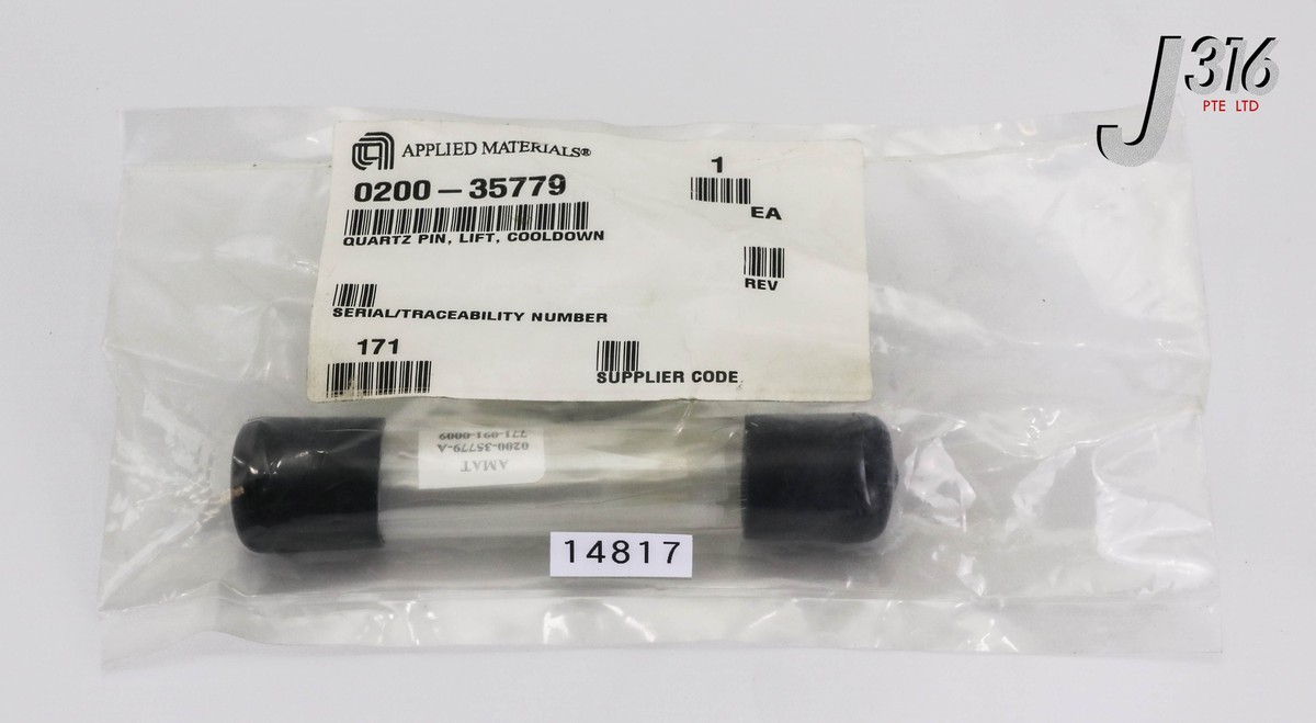 パート2 14817 APPLIED MATERIALS QUARTZ PIN, LIFT, COOLDOWN (NEW) 0200