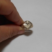 STERLING SILVER Vintage Boy Scouts of America Cubs Ring Size 5