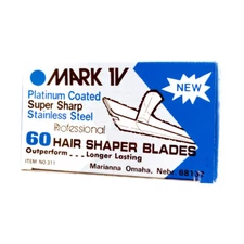 MARIANNA HAIR SHAPER BLADES 60 CT #MARK IV