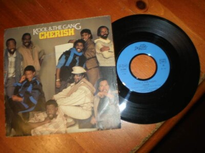 KOOL & THE GANG - Cherish / Cherish - 45 Runden Disc - DE-LITE RECORDS - 1984