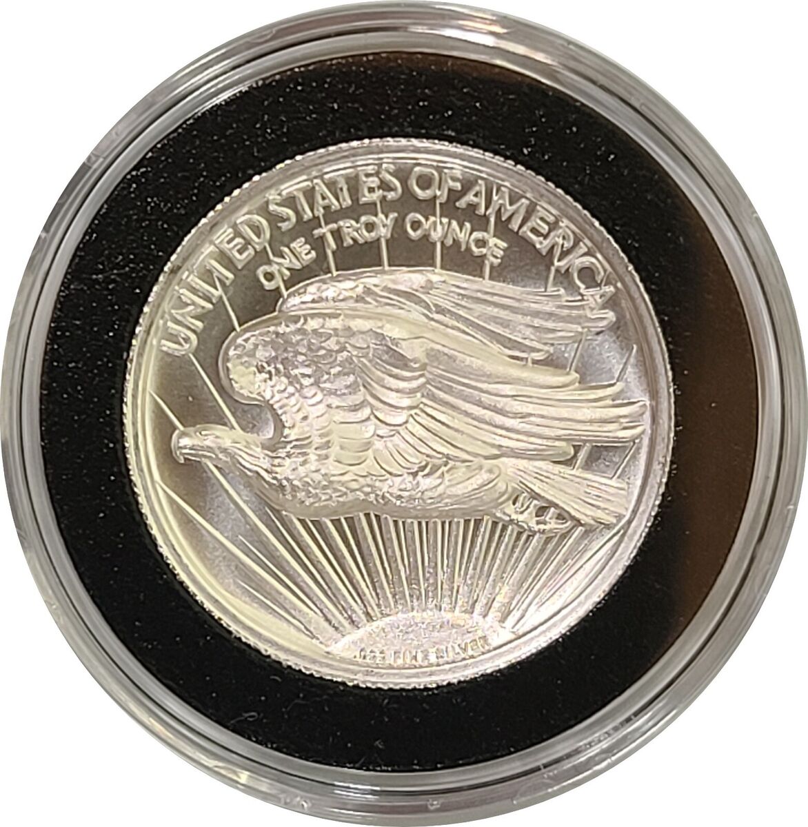 Saint Gaudens Ultra High Relief Tribute 1 Troy oz .999 Saint Gaudens Ultra High Relief Tribute 1 Troy oz .999