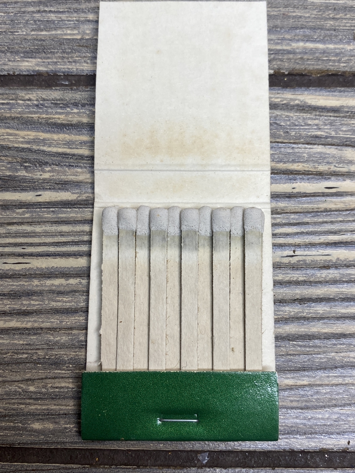 Vintage Matchbook JB Winberie Restaurant & Bar Columbus OH Green Gold