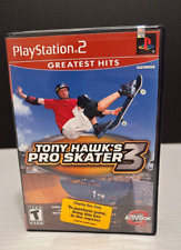 Tony Hawk's Pro Skater 3 Sony PlayStation 2 2002 PS2 Greatest Hits manual CIB