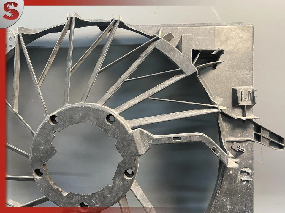 BMW 528XI 2008 - Carcasa ventilador refrigeración eléctrica/cowl 7543282 Foto 4 de 4