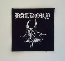 Bathory Cloth Patch Sew On Badge 4" X 4" Metal Gorgoroth (CP312)