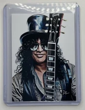 Slash Limited Edition Artist Signed “Rock Icon” Trading Card 8/10