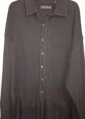 Men's Natural Threads..L/S Button Down..Shirt.. Gray.. Size L/XL.. New