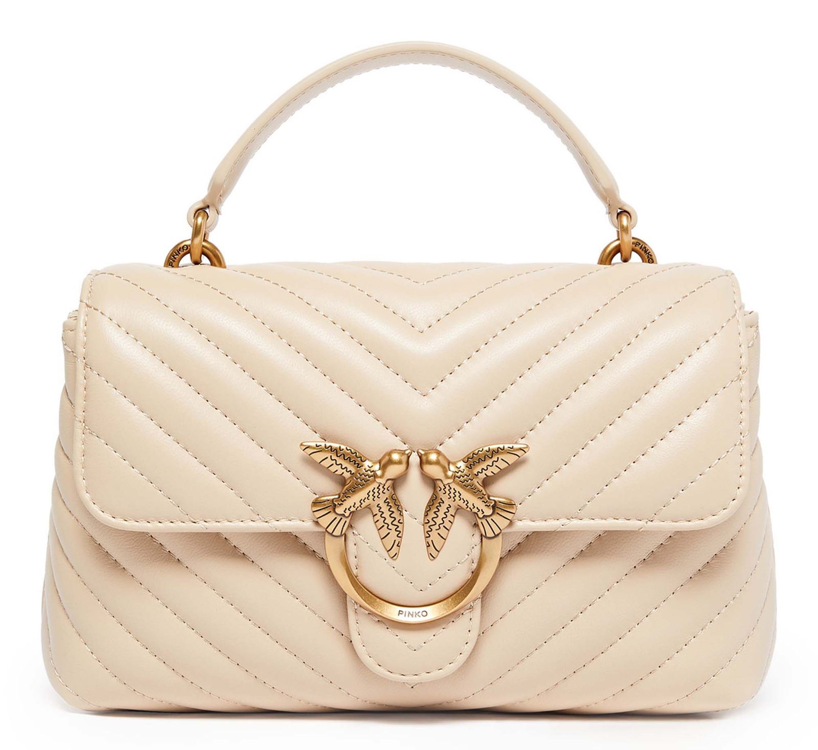 PINKO Mini CL Sheep Nappa Chevron S
