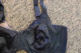 New Wacoal Back Appeal Underwire Bra - 36DD - Black - # 855303