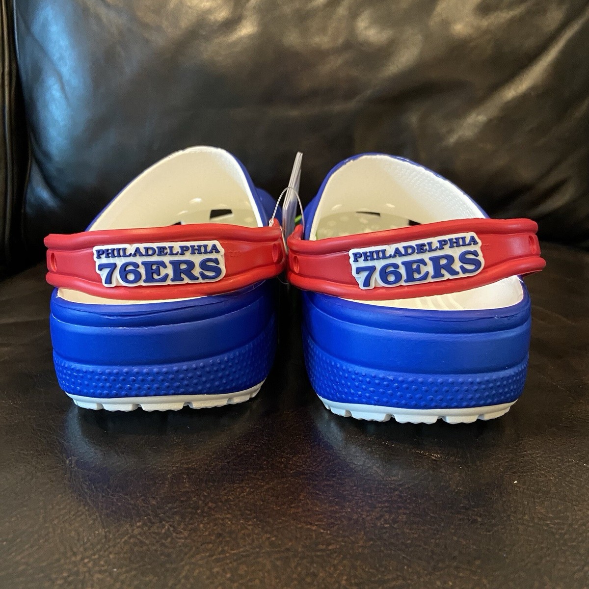 Crocs NBA Philadelphia 76ers Classic Clog Blue Men\'s Size 10 / Women\'s Size 12 Crocs NBA Philadelphia 76ers Classic Clogs for Men and Women  main image 3