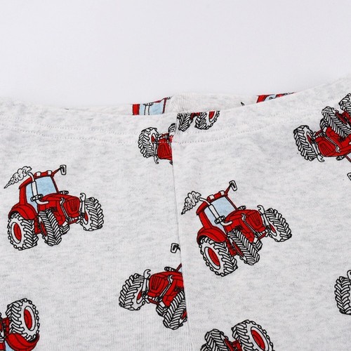 3-6Y Kids Boys Long Sleeve Pajamas Cartoon Print 2PCS Pjs Set Cotton Sleepwear - Picture 12 of 19