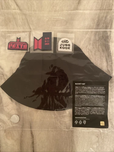 BTS Made By Fan 2024 FESTA Bucket Hat With JUNGKOOK patch