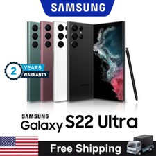 NEW UNLOCKED SAMSUNG GALAXY S22 ULTRA 5G 128/256/512GB S908U ALL COLOR MEMORY