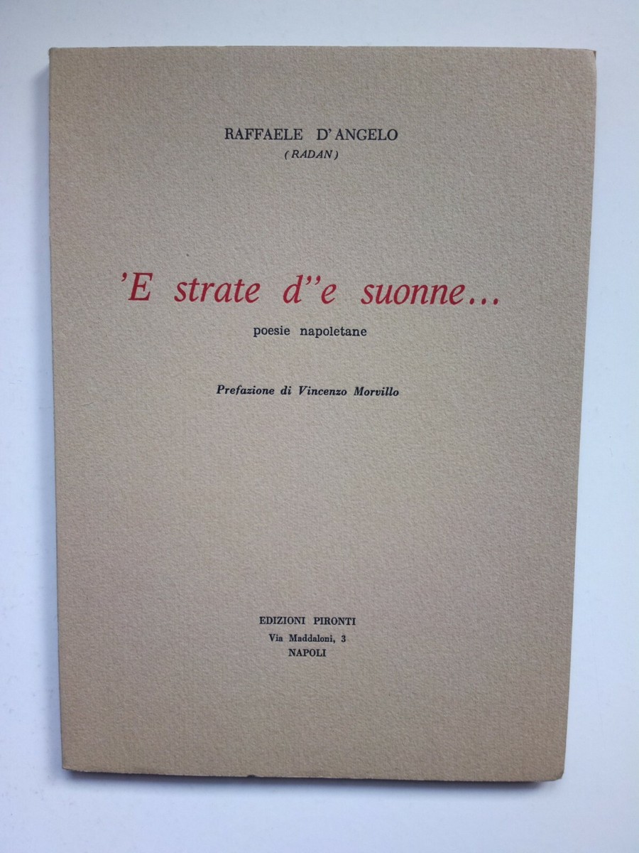 D'ANGELO-RADAN-'E STRATE D''E NAPOLETANE