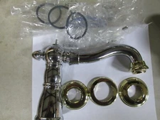 Moen 33651CV Kitchen Faucet And Trim Kit 1/pkg Chrome And Brass (Handles Not ...