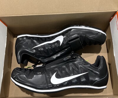 New Nike Zoom Long Jump 4 Track Shoes Black/White 415339-017 Men's Size 12