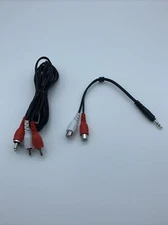 OEM Sony RCA To 3.5mm Adapter & RCA Audio Cable for Sony Home Theater Headphones