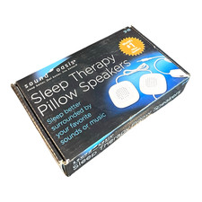 NIB Sealed Sound Oasis Sleep Therapy 1 Pillow Speakers SP-101 Inline Volume