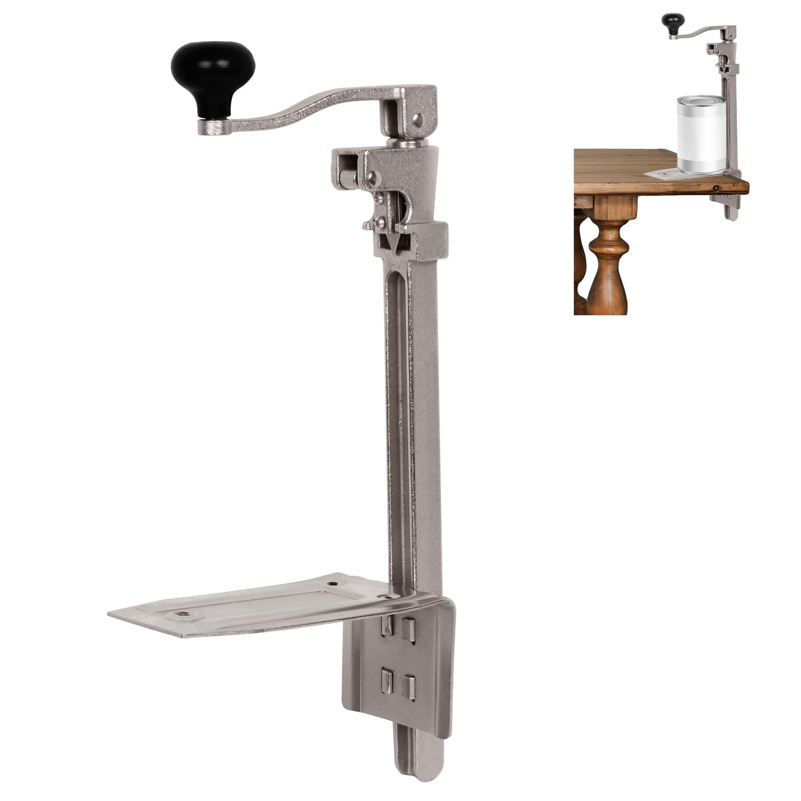 Commercial Can Opener Heavy Duty, 16.5” Manual Can Opener for Cans Up to 10” ...-image