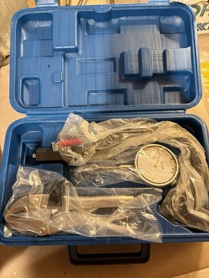 FOWLER DIAL INDICATOR SET, FLEX ARM W/ LOCKING PLIERS MOUNT 72-520-757-0 [9393]