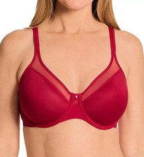 NWT BALI One Smooth U Ultra Light Scarlet Berry Underwire Bra DF3439 RED 40C 48