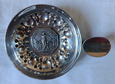 Rare Taste Vin Argent Massif Jeton Assurance Incendie 1818 Fernand Feral 91g