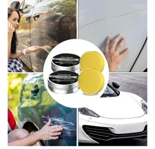 Titanium Ceramic Wax Cream, Strong Protection Car Coating Polishing Wax, 2 Pack