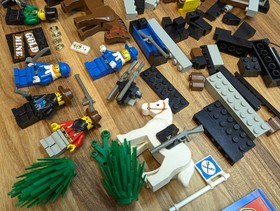 Lego 6761 Bandits Secret Western Hide-Out Original Box Box Goldmine RARE 6762