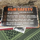 4 Rules Of Gun Safety…8x12 Metal Sign Garage Man Cave Funny Auto Shop